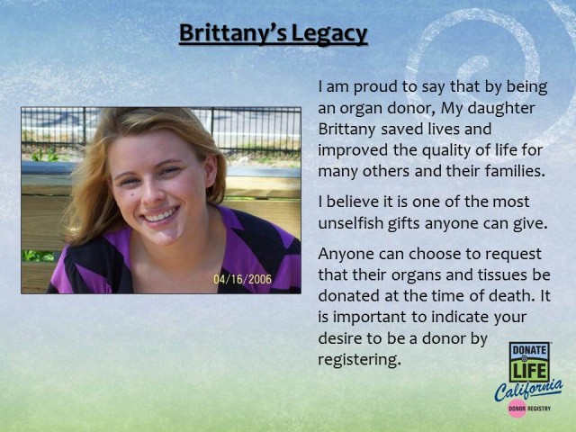 Brittany's Legacy