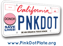 Pink Dot Plate Email Signature