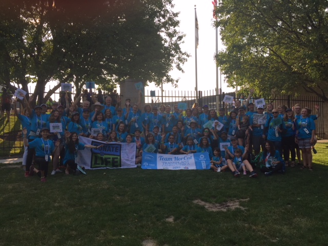  Team NorCal Delegation at the 2018 Transplant Games.