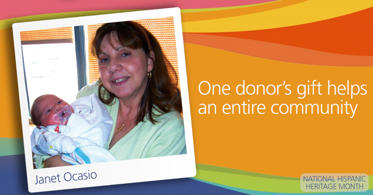 One donor's gift helps an entire community.