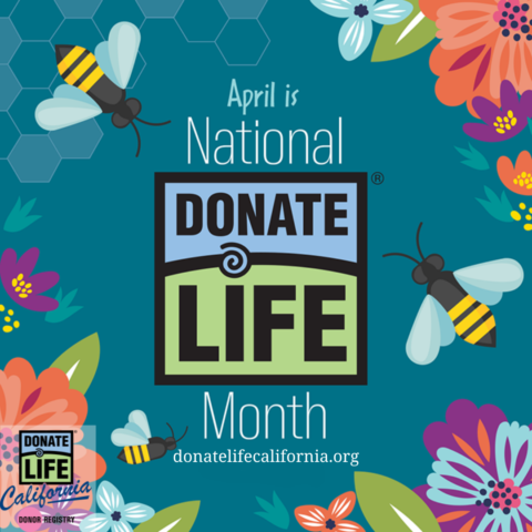 National Donate Life Month  East Jordan Family Health Center